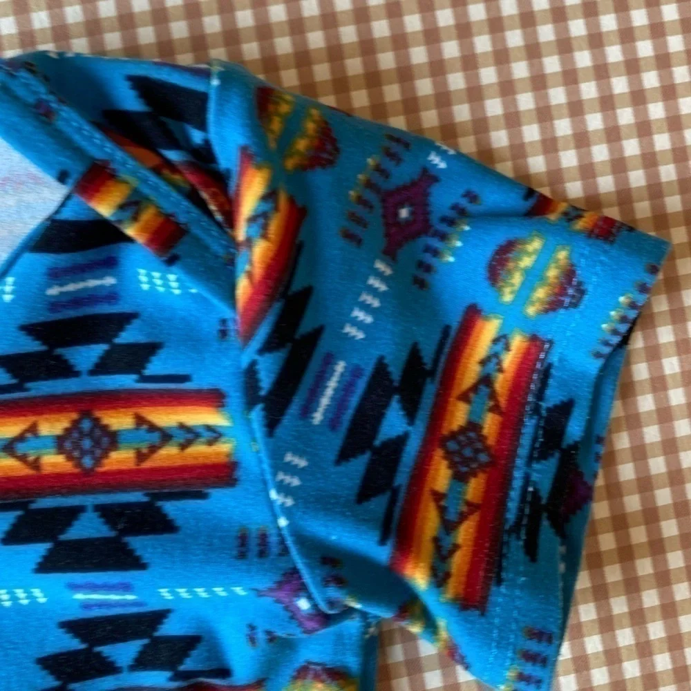 Tribal print‎ stretchy onesie. Size 18 Months